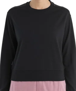 200 Crush II Merino Blend Long Sleeve Sweatshirt - Women's