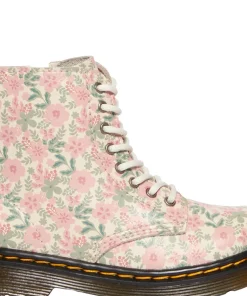 1460 Floral Leather Boots - Toddlers