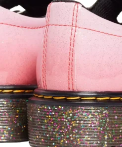 8065 Gradient Glitter Leather Mary Jane Shoes - Junior