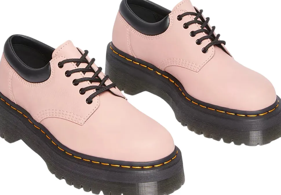 8053 Leather Platform Casual Shoes - Unisex