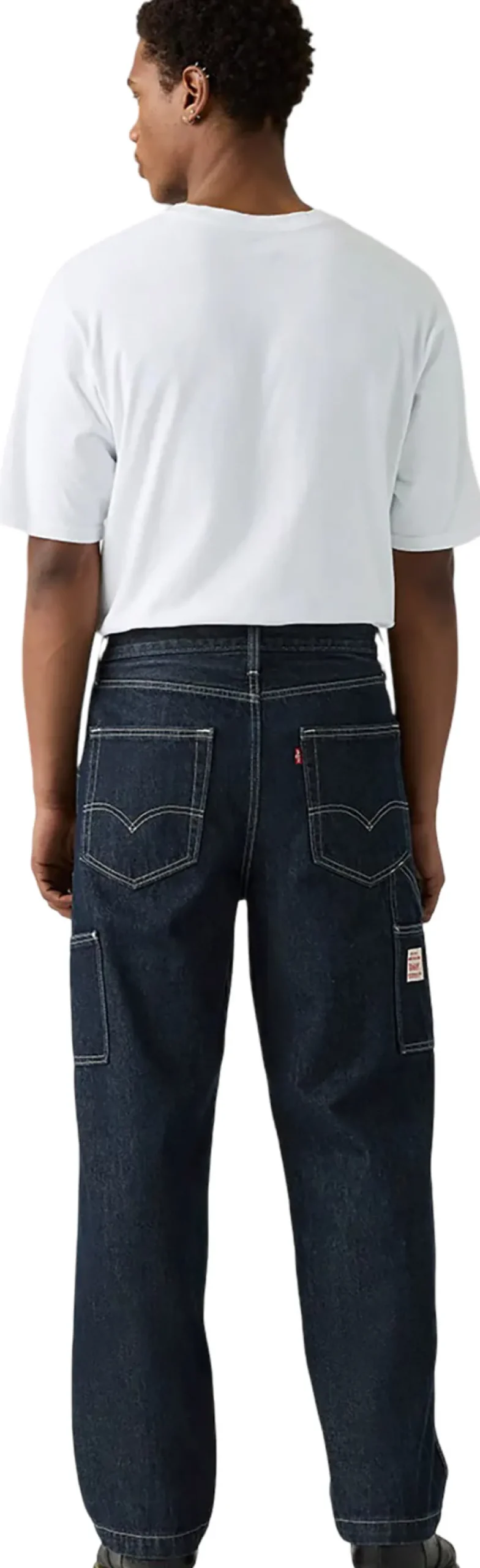 568 Loose Straight Double-knee Carpenter Jeans - Men's