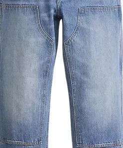 568 Loose Straight Double-knee Carpenter Jeans - Men's