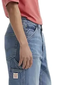 568 Loose Straight Double-knee Carpenter Jeans - Men's