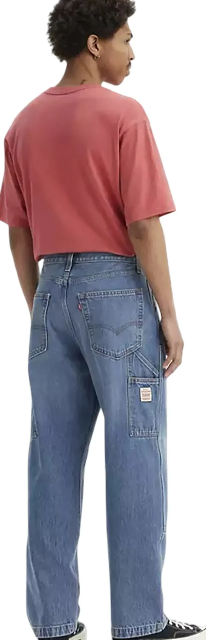 568 Loose Straight Double-knee Carpenter Jeans - Men's
