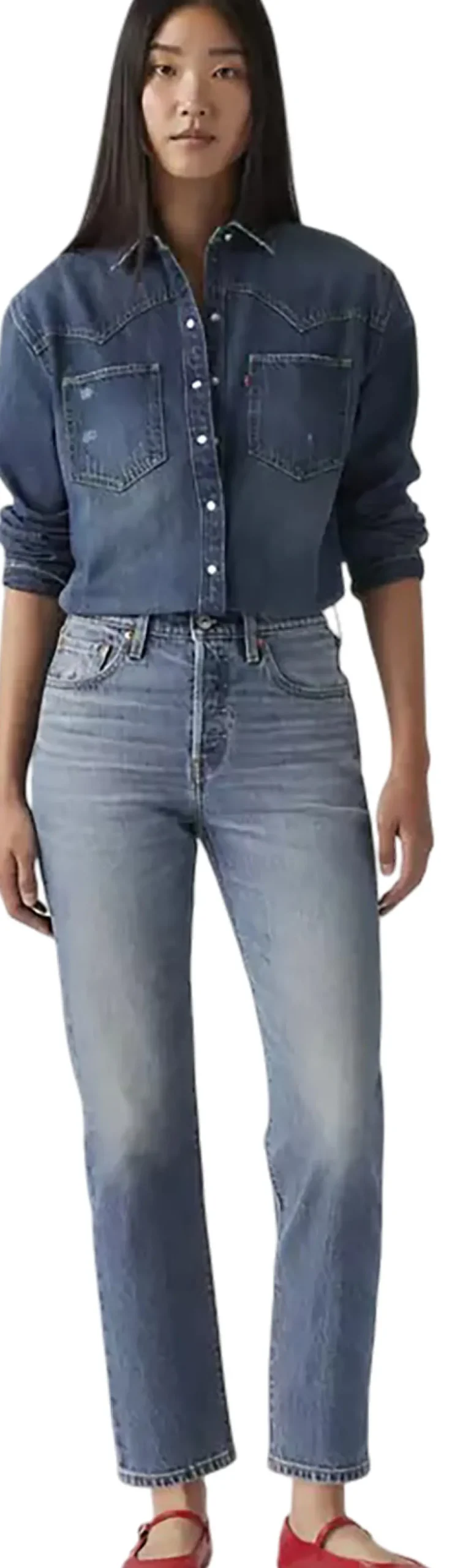 501 Original Cropped Jeans - Women's