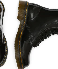 1460 Patent Leather Lace Up Boots - Women's