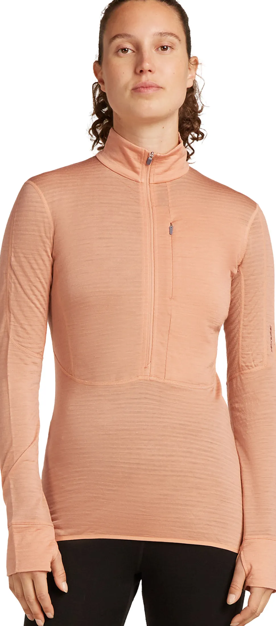 200 RealFleece Descender Merino Blend Long Sleeve Half Zip Jacket - Women's