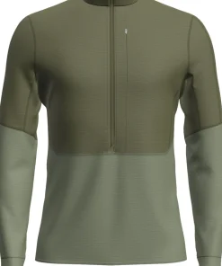 200 RealFleece Descender Merino Blend Long Sleeve Half Zip Jacket - Men's