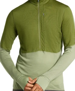 200 RealFleece Descender Merino Blend Long Sleeve Half Zip Jacket - Men's