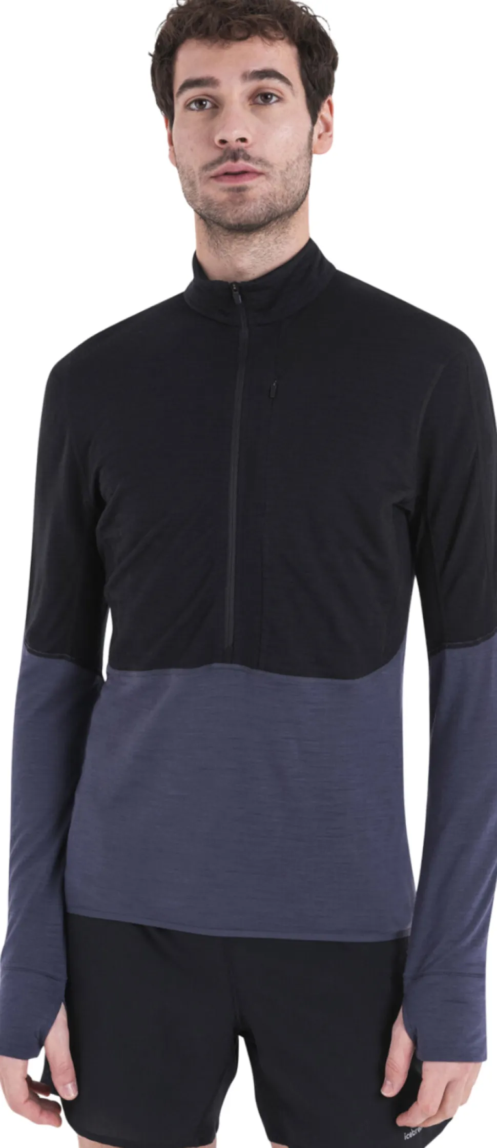 200 RealFleece Descender Merino Blend Long Sleeve Half Zip Jacket - Men's