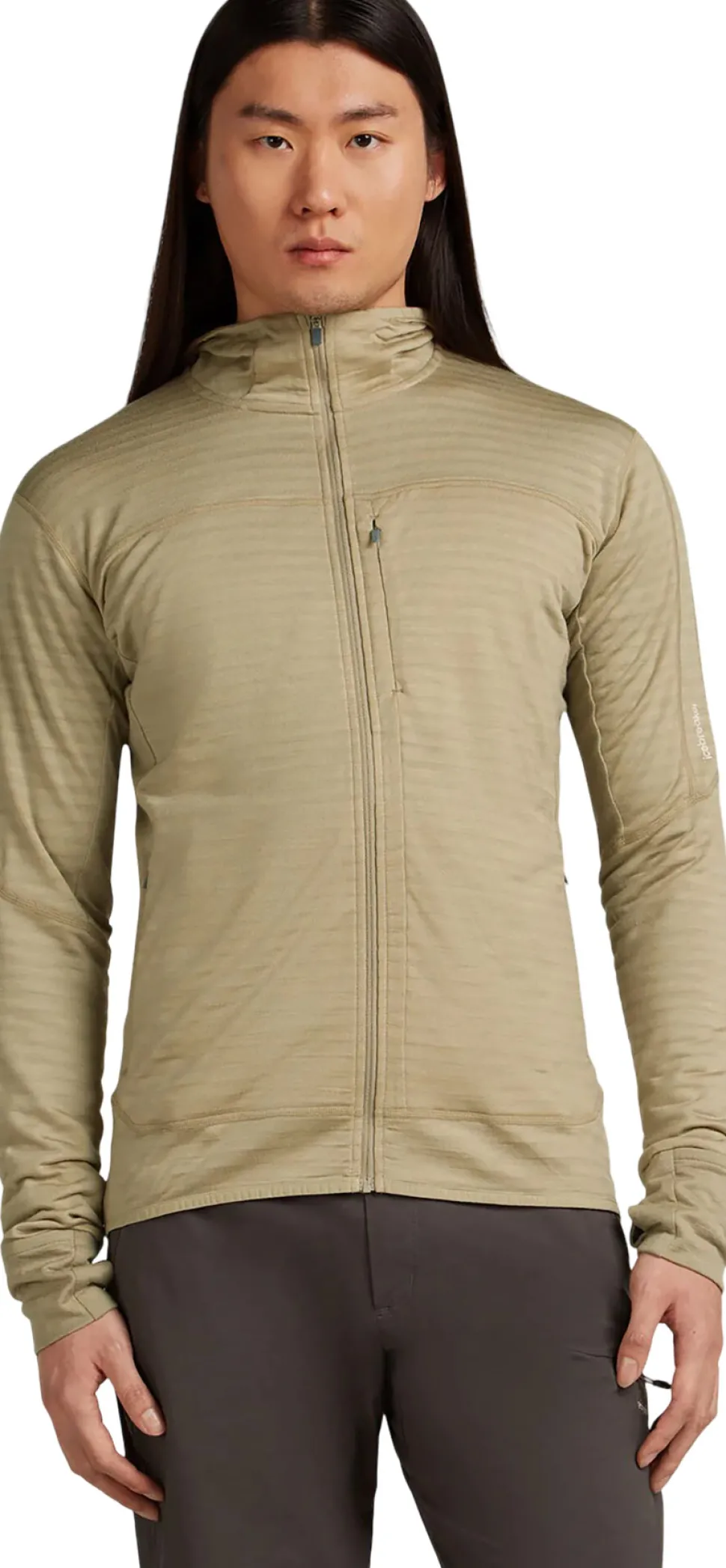 300 RealFleece Descender Merino Blend Long Sleeve Zip Hoodie - Men's