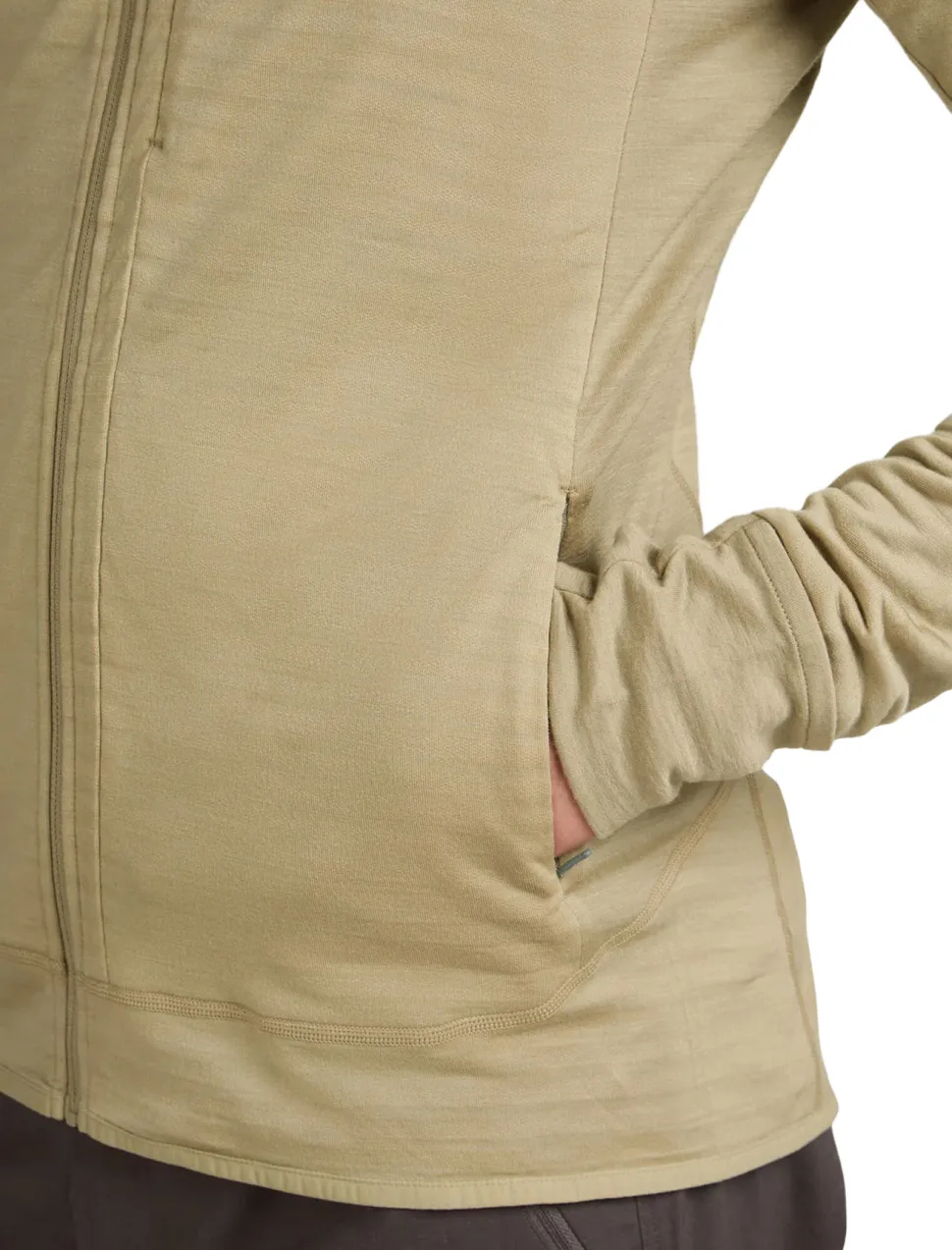 300 RealFleece Descender Merino Blend Long Sleeve Zip Hoodie - Men's
