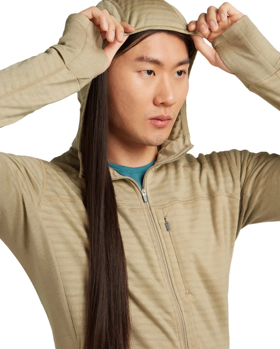 300 RealFleece Descender Merino Blend Long Sleeve Zip Hoodie - Men's