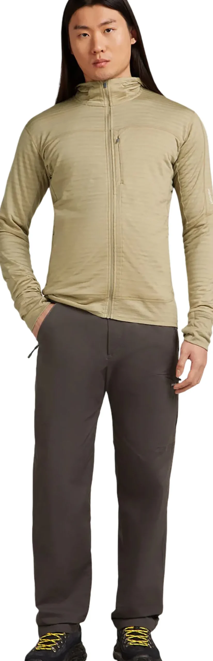 300 RealFleece Descender Merino Blend Long Sleeve Zip Hoodie - Men's