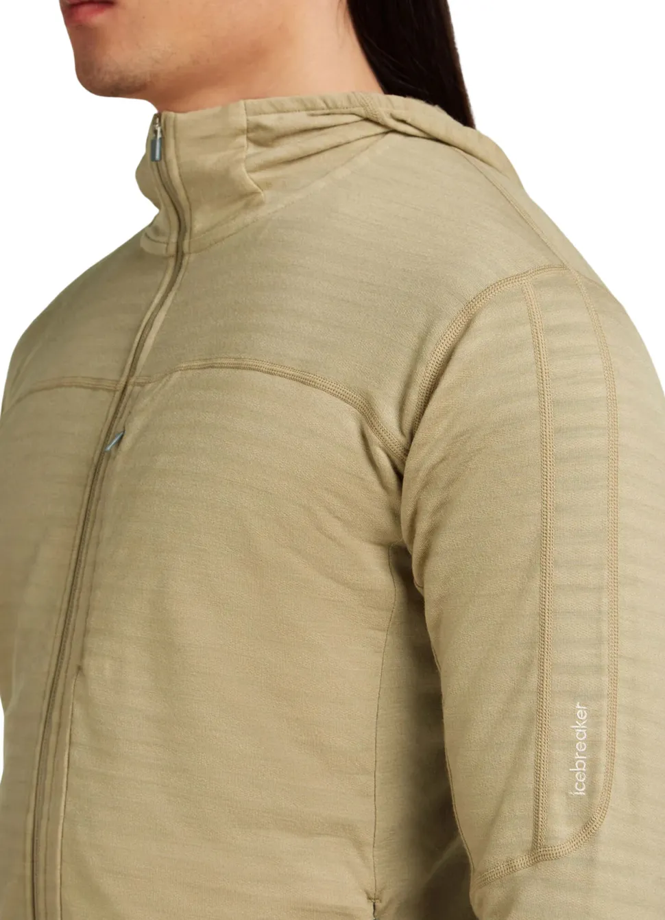 300 RealFleece Descender Merino Blend Long Sleeve Zip Hoodie - Men's