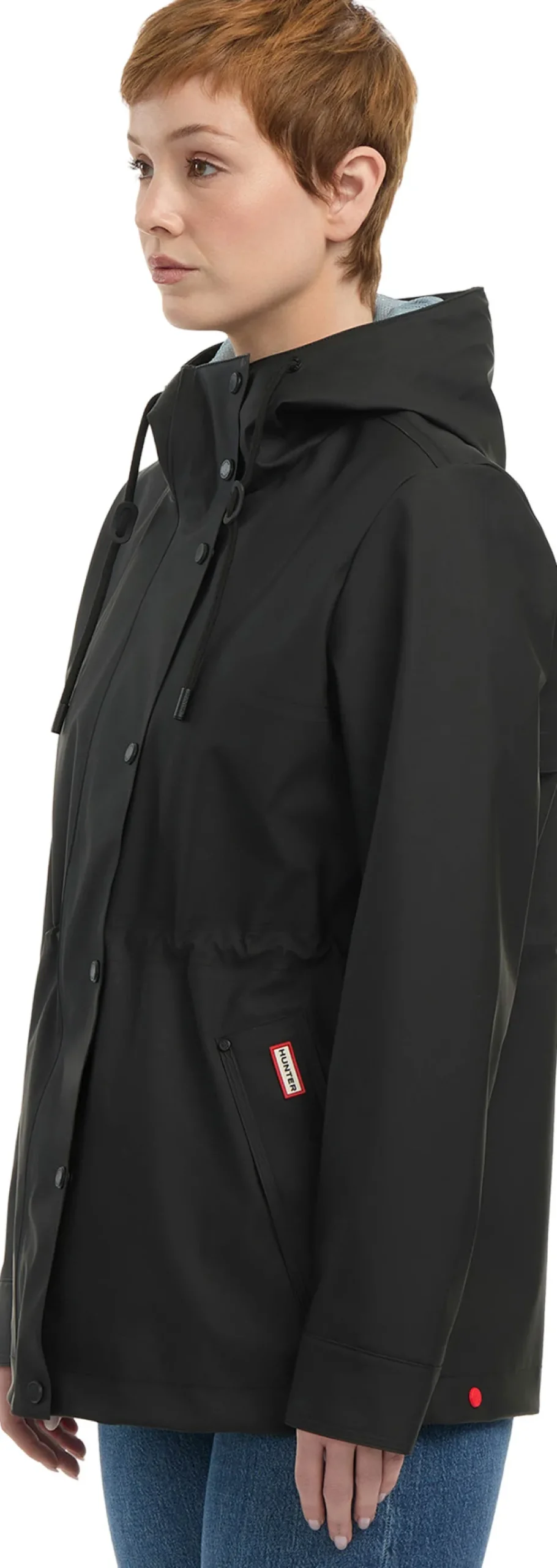 Abbey Short Rubberized Rain Jacket - Women's