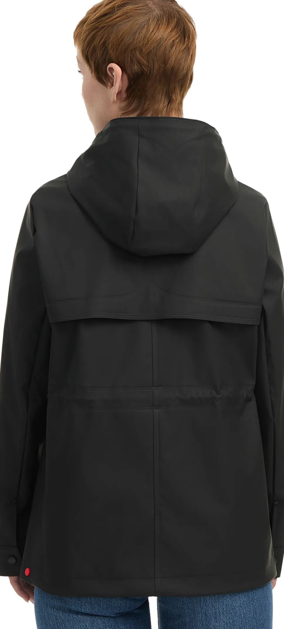 Abbey Short Rubberized Rain Jacket - Women's