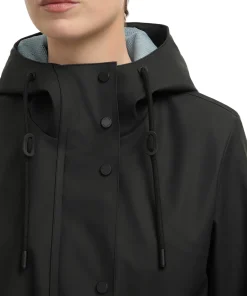 Abbey Short Rubberized Rain Jacket - Women's