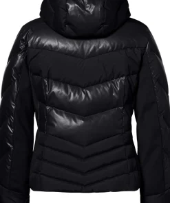 Abisso Quilted Down Ski Jacket with Hood - Women's
