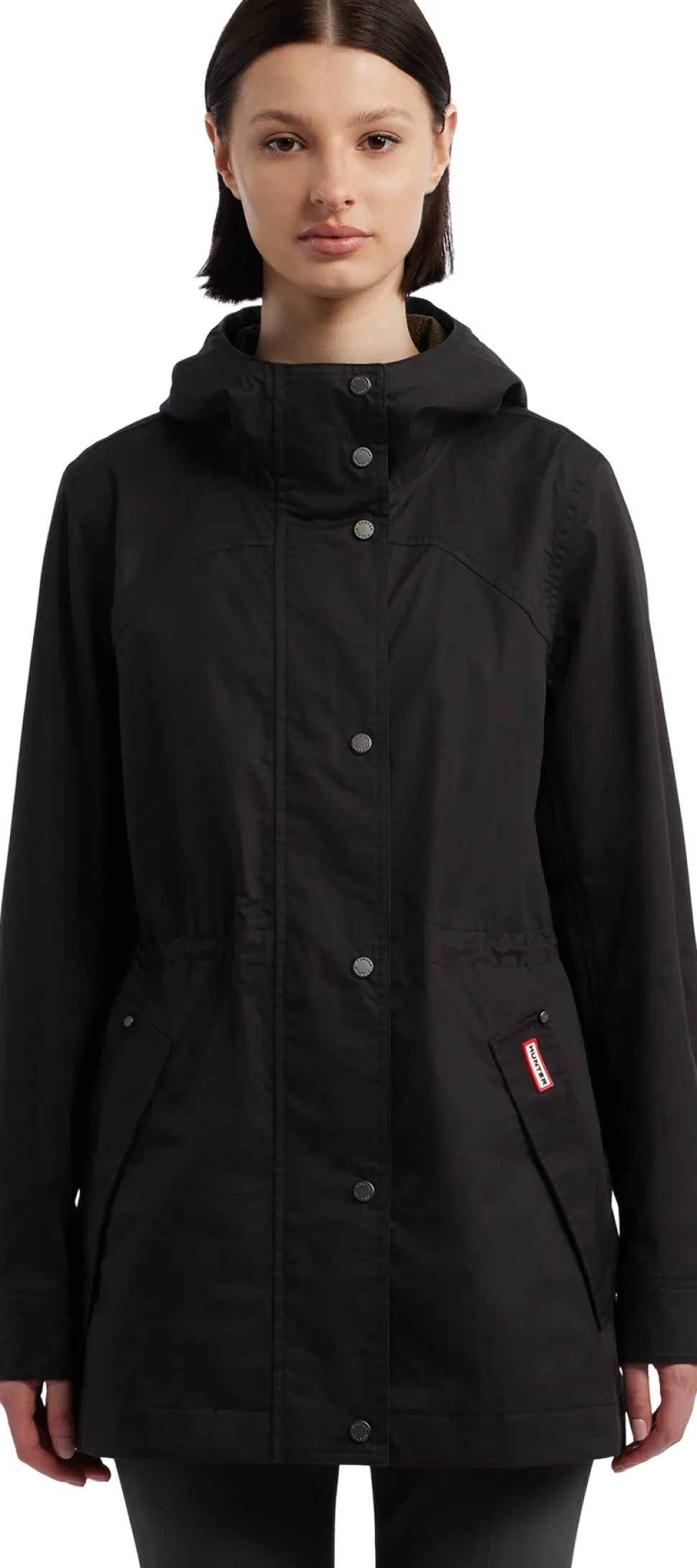 Adela Cotton Canvas Rain Jacket - Women's