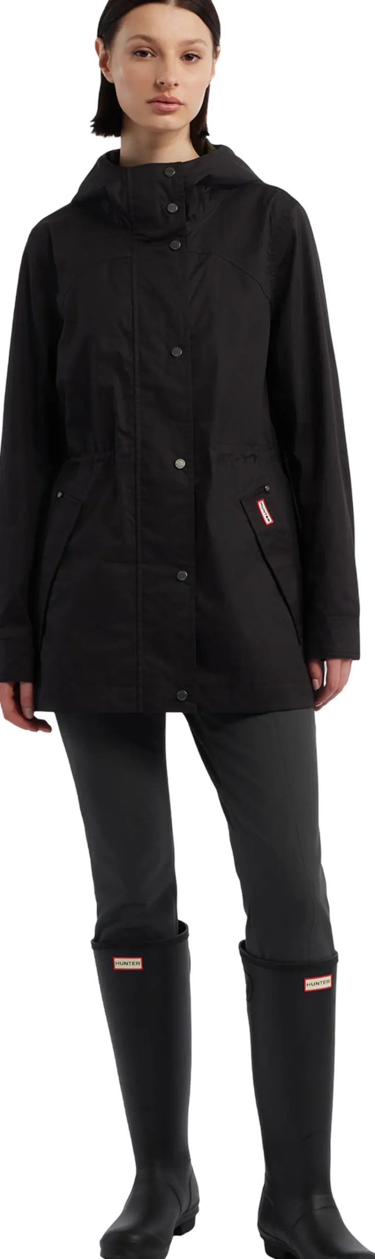 Adela Cotton Canvas Rain Jacket - Women's