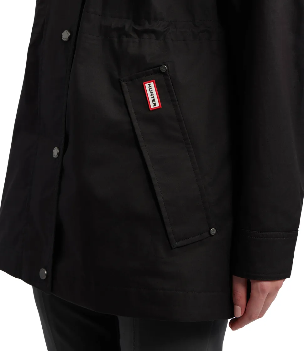 Adela Cotton Canvas Rain Jacket - Women's