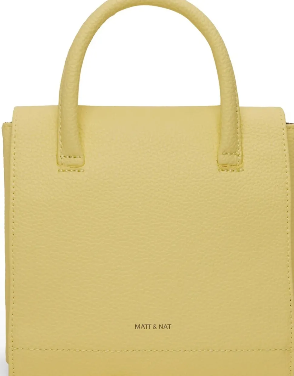 Adelsm Small Vegan Satchel - Purity Collection - Women’s