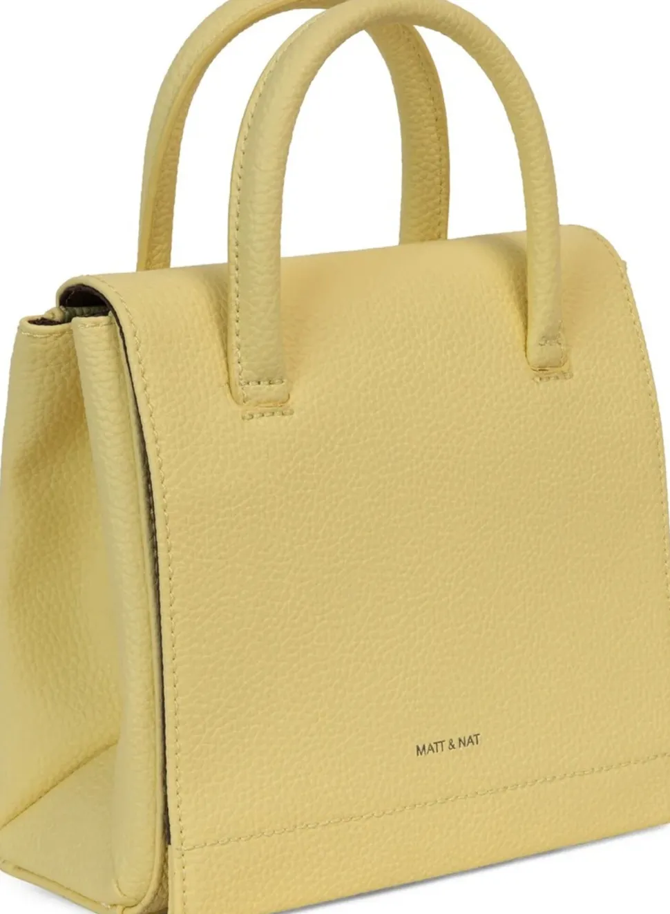 Adelsm Small Vegan Satchel - Purity Collection - Women’s