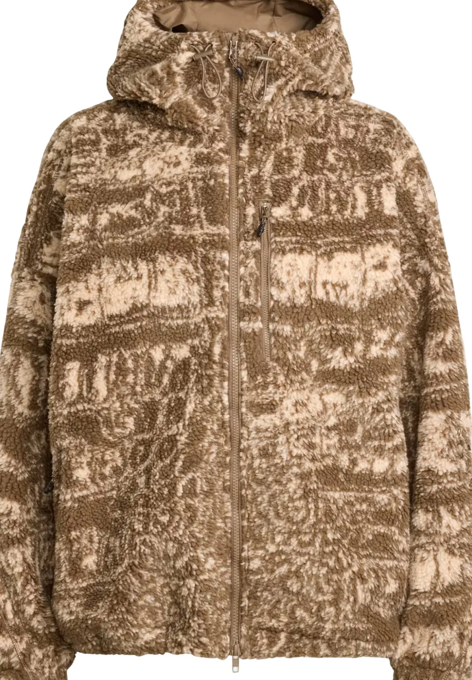 Adidas by Stella McCartney Full-Zip Printed Winter Fleece Hooded Jacket - Women's