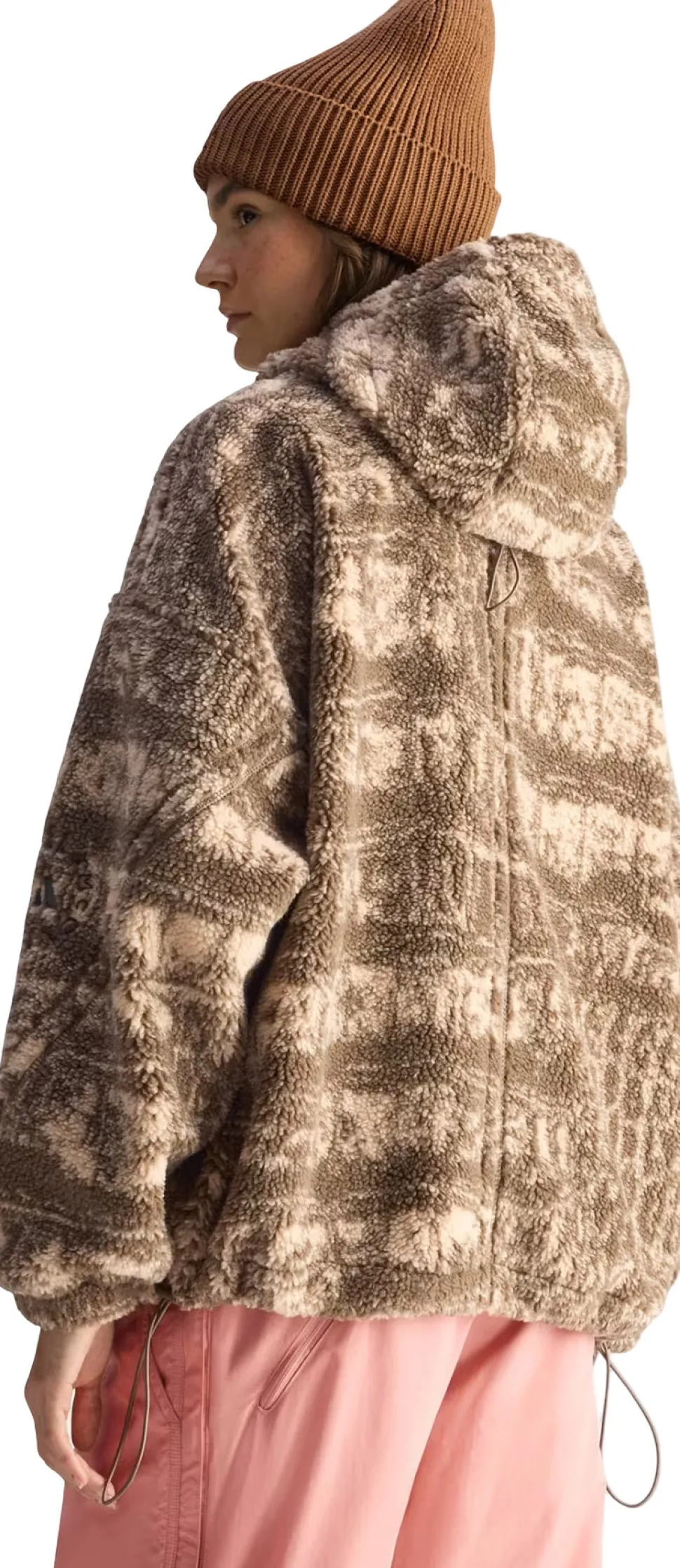 Adidas by Stella McCartney Full-Zip Printed Winter Fleece Hooded Jacket - Women's