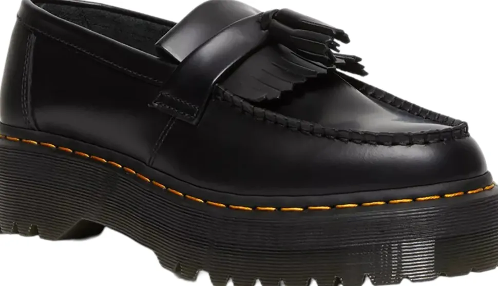 Adrian Leather Platform Tassel Loafers - Unisex
