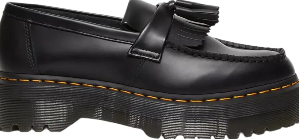 Adrian Leather Platform Tassel Loafers - Unisex