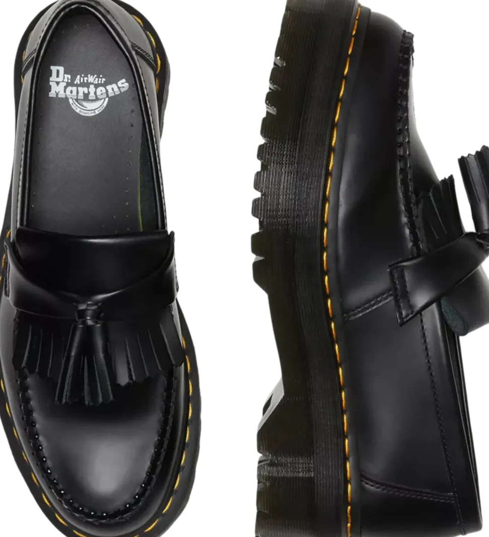 Adrian Leather Platform Tassel Loafers - Unisex