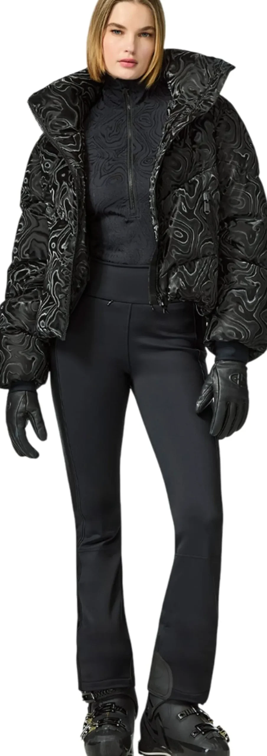 Aeliana Down Ski Jacket with Hood - Women's