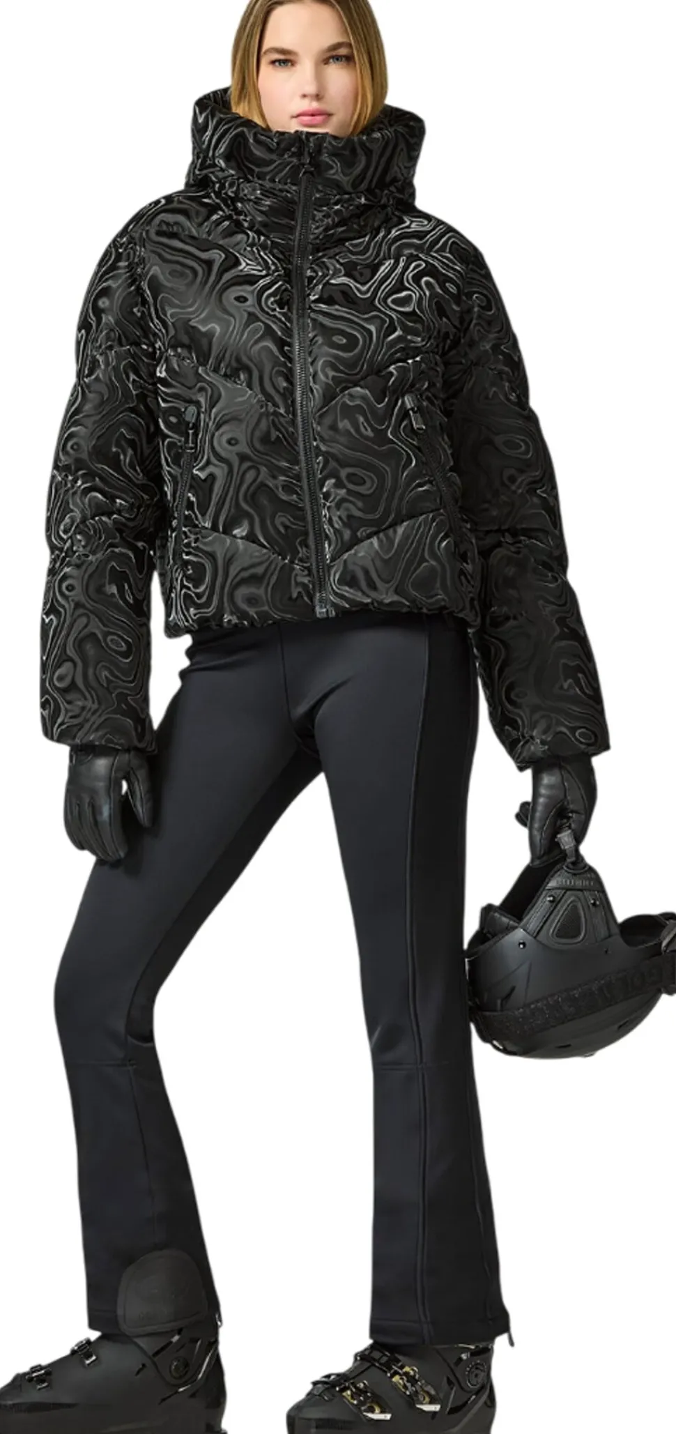 Aeliana Down Ski Jacket with Hood - Women's