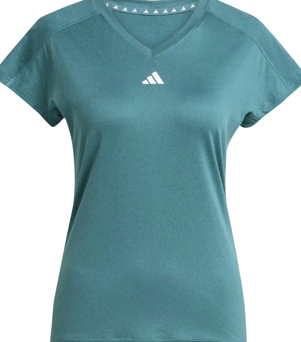 AEROREADY Train Essentials Minimal Branding V-Neck T-Shirt - Women's