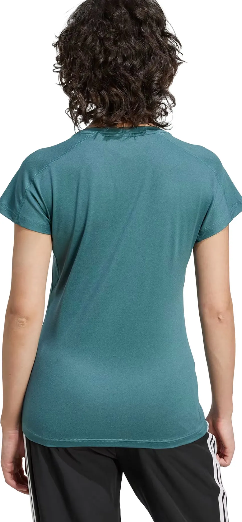 AEROREADY Train Essentials Minimal Branding V-Neck T-Shirt - Women's