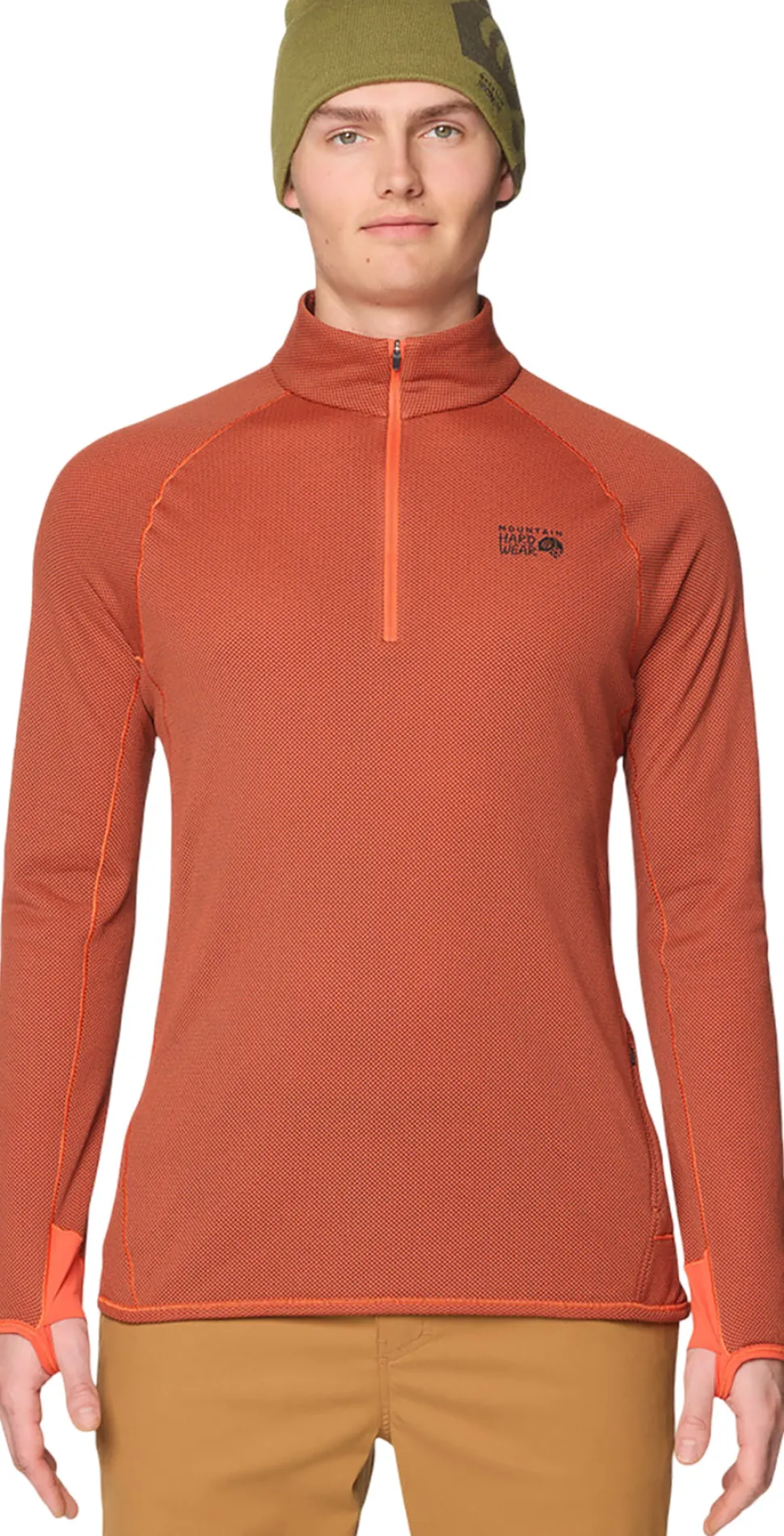 Airmesh Half Zip Pullover - Men's