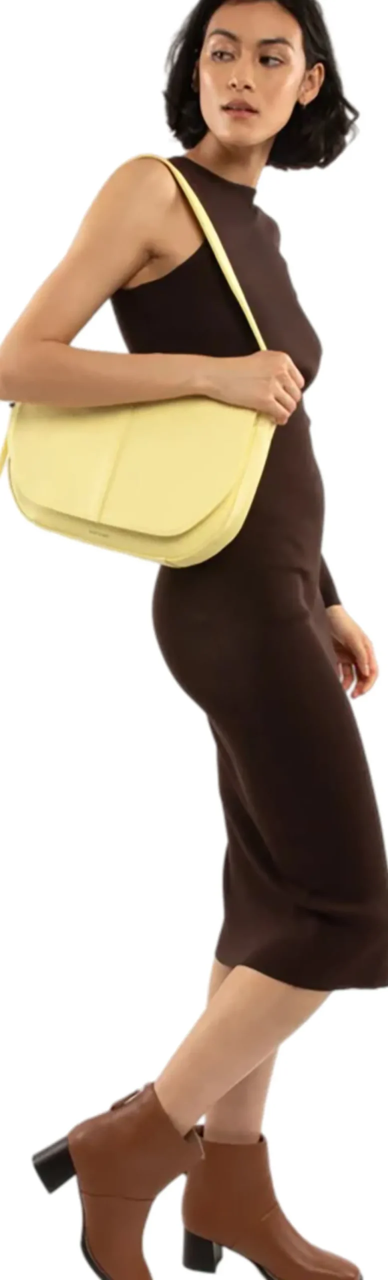 Alik Vegan Shoulder Bag - Purity Collection - Women's