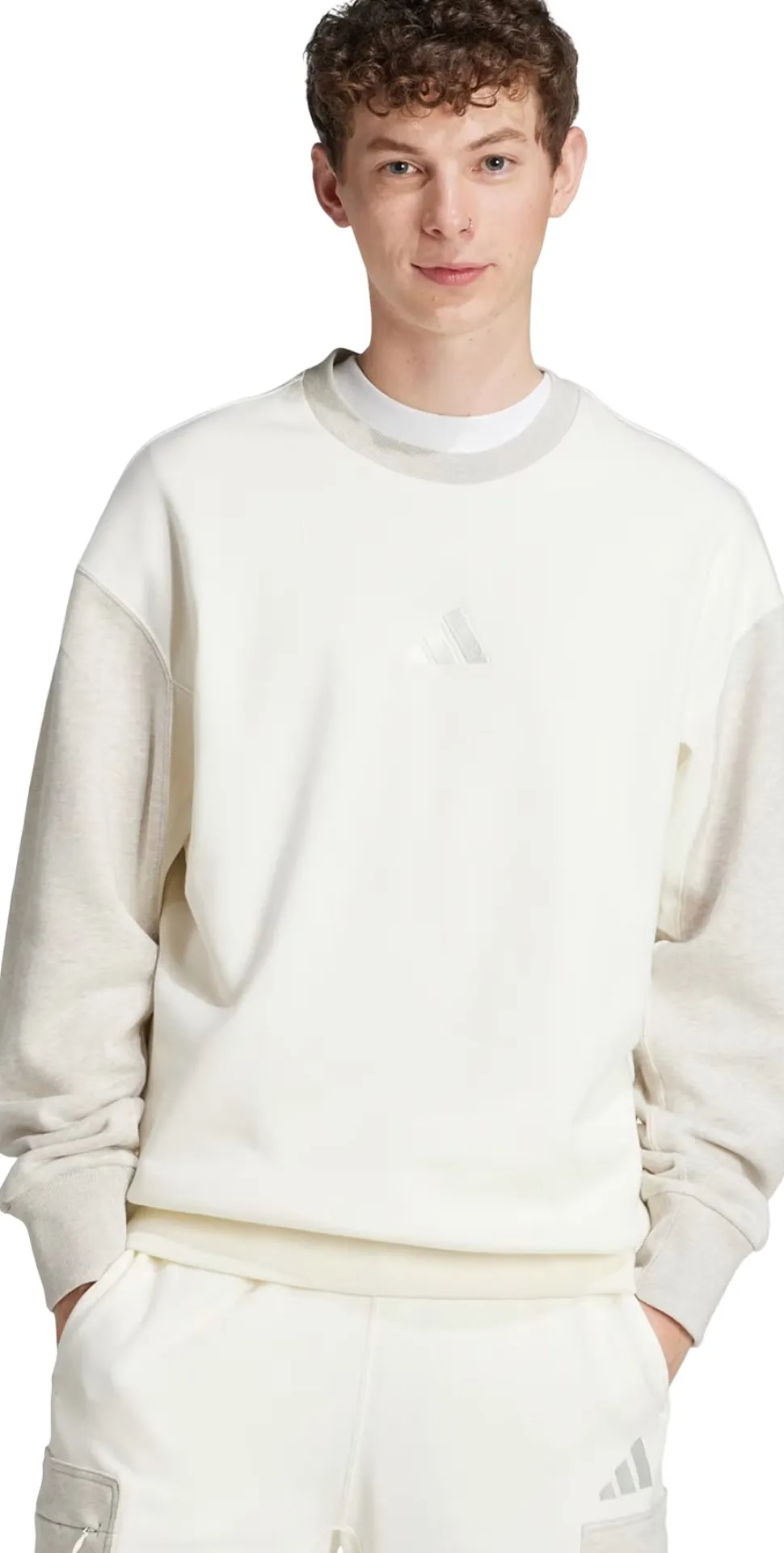 ALL SZN French Terry Colorblock Crew Neck Sweatshirt - Men's
