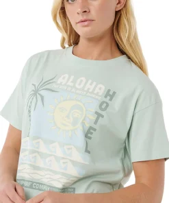 Aloha Hotel Relaxed Short Sleeve T-Shirt - Women's
