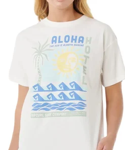 Aloha Hotel Relaxed Short Sleeve T-Shirt - Women's