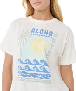 Aloha Hotel Relaxed Short Sleeve T-Shirt - Women's