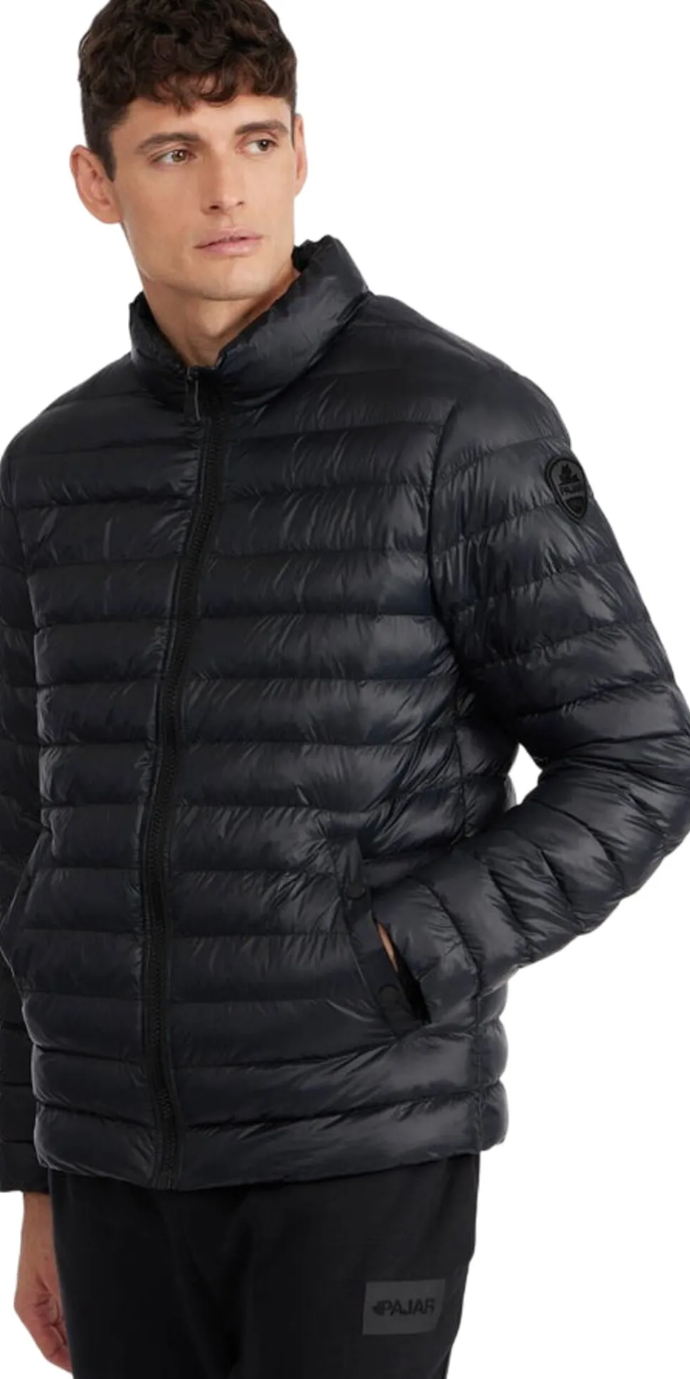 Altair Mid Length Parka with Welded Detail and Detachable Hood - Men's