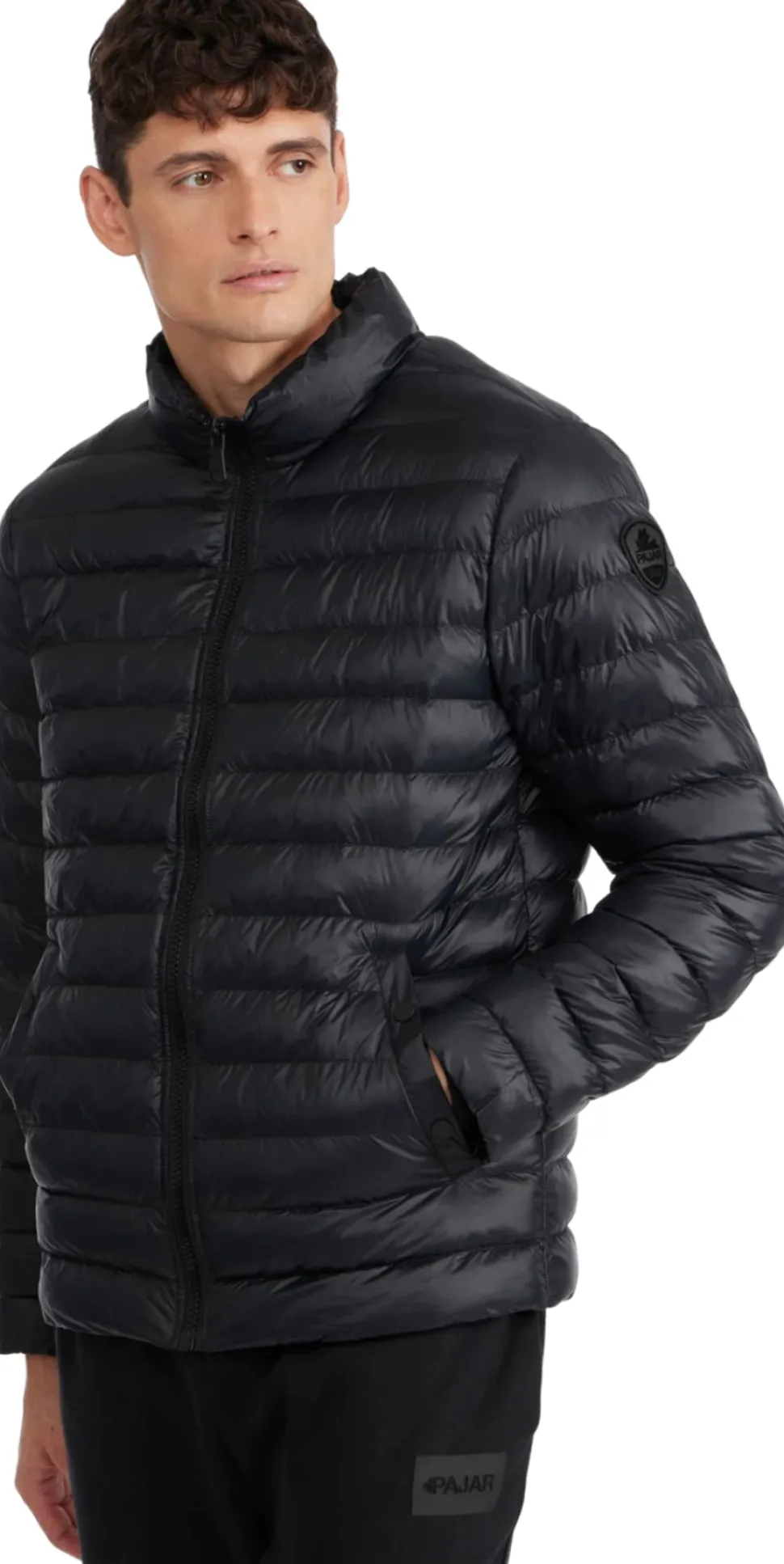 Altair Mid Length Parka with Welded Detail and Detachable Hood - Men's