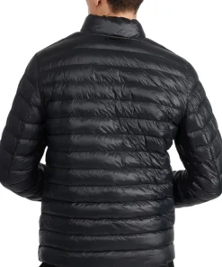 Altair Mid Length Parka with Welded Detail and Detachable Hood - Men's