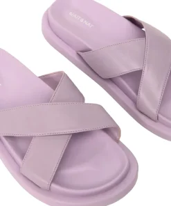 Alvera Vegan Flat Sandals - Women's