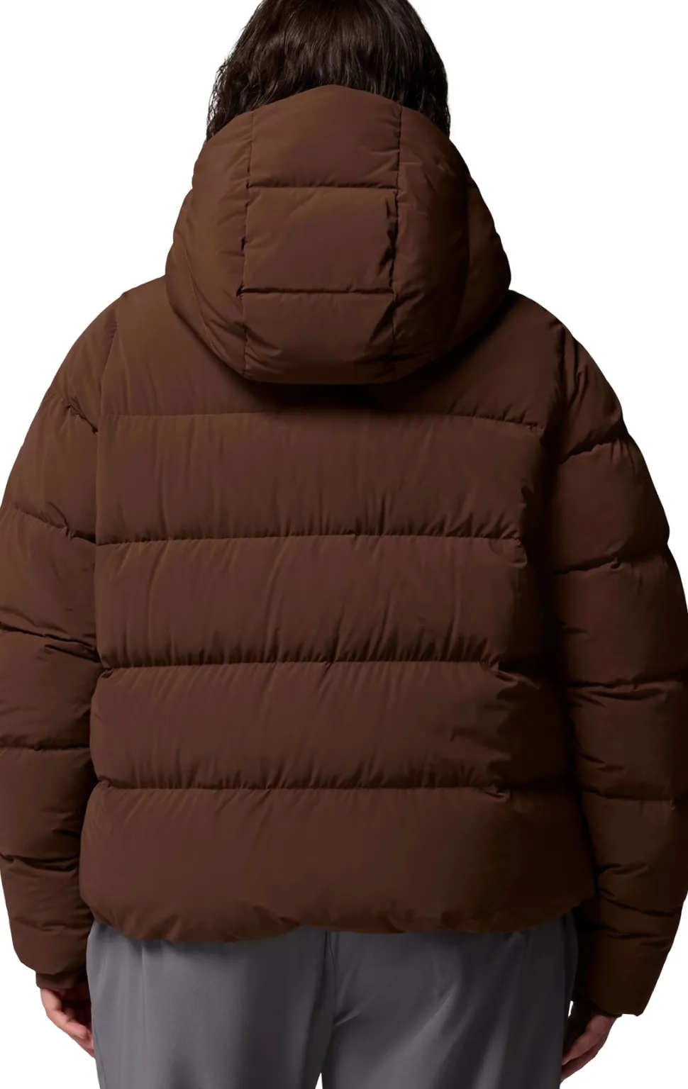 Amaze Puff Plus Size Hooded Jacket - Women's