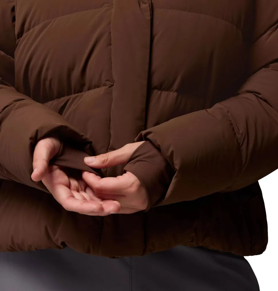 Amaze Puff Plus Size Hooded Jacket - Women's