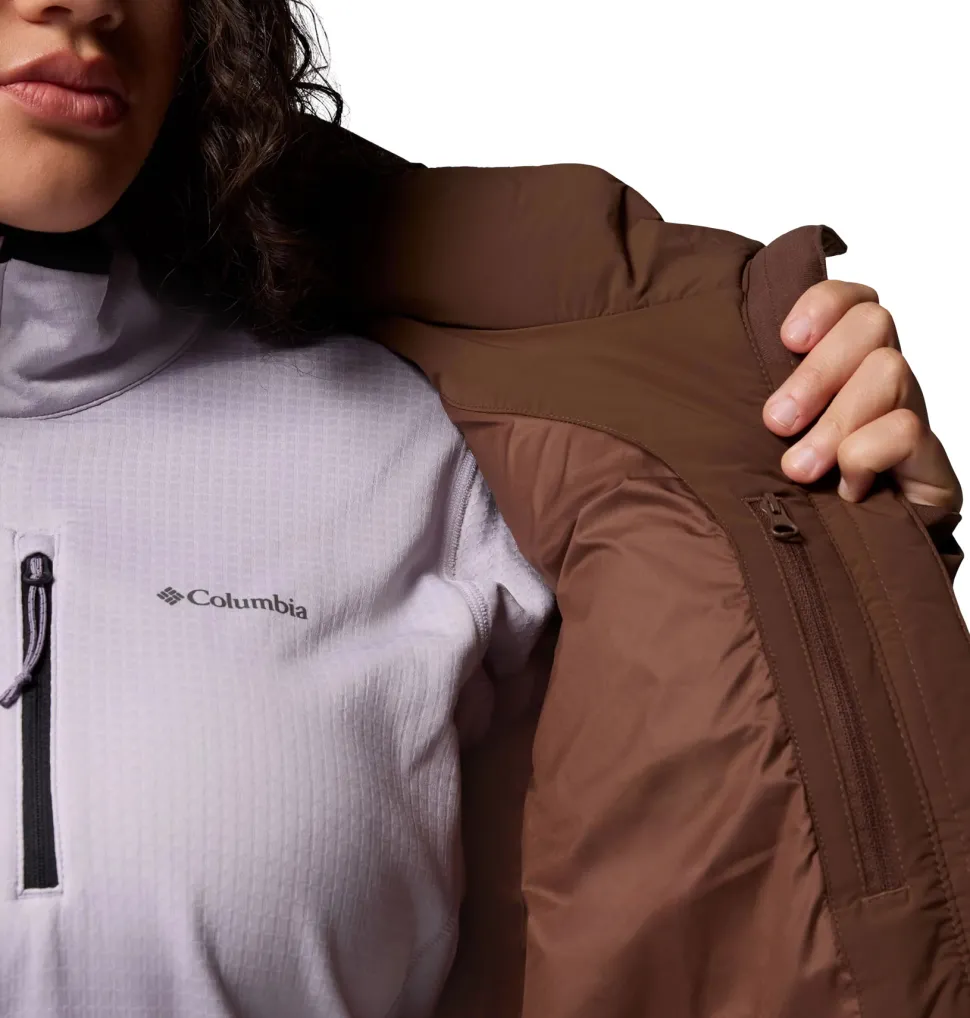 Amaze Puff Plus Size Hooded Jacket - Women's